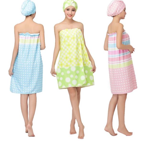Super absorbent bath skirt, versatile and wearable bath towel, sexy and strapless beauty salon Specification image