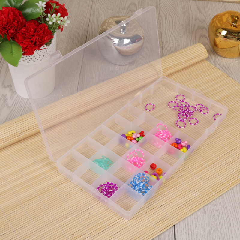 精品透明化妆品收纳盒首饰收纳盒20+1格盒图