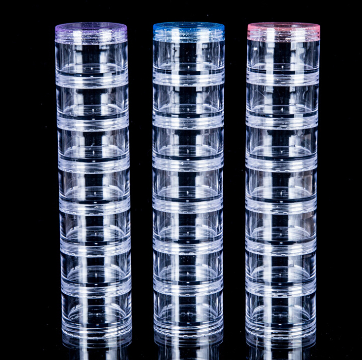 14格透明塑料收纳盒整理储物盒首饰盒包装盒药盒产品图