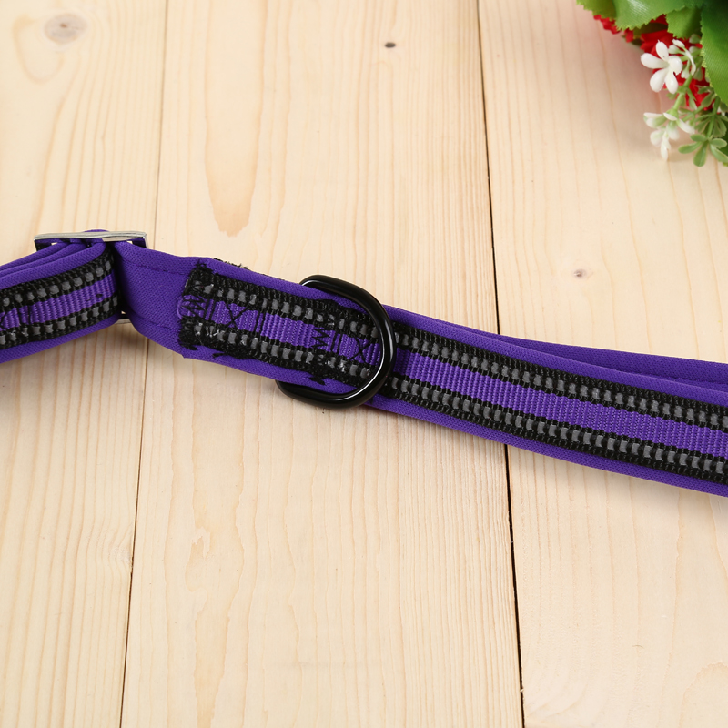 Direct sales of nylon reflective foam pet chest and back straps from the manufacturer, providing pet supplies details Picture