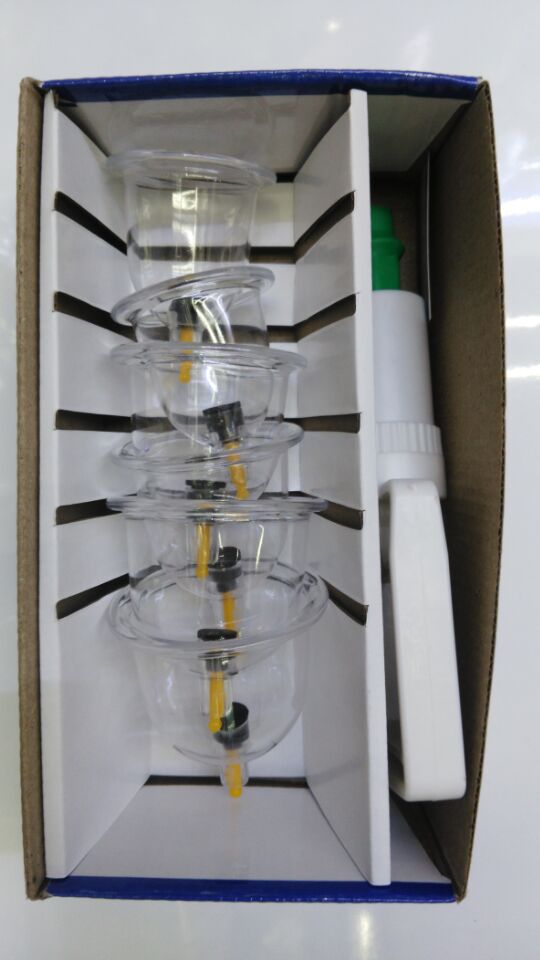 Vacuum cupping device