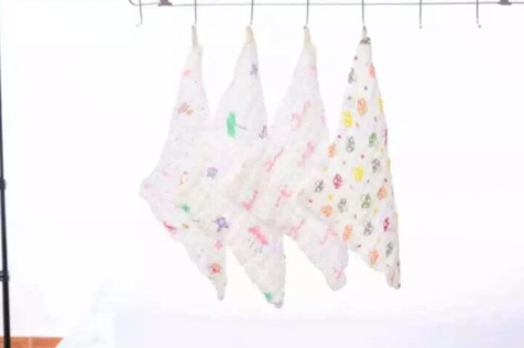 Pure Cotton Printed Folding Square Towel Universal Easy To Use Pure Cotton Super Towel Skin Friendly Saliva Towel Soft And Comfortable