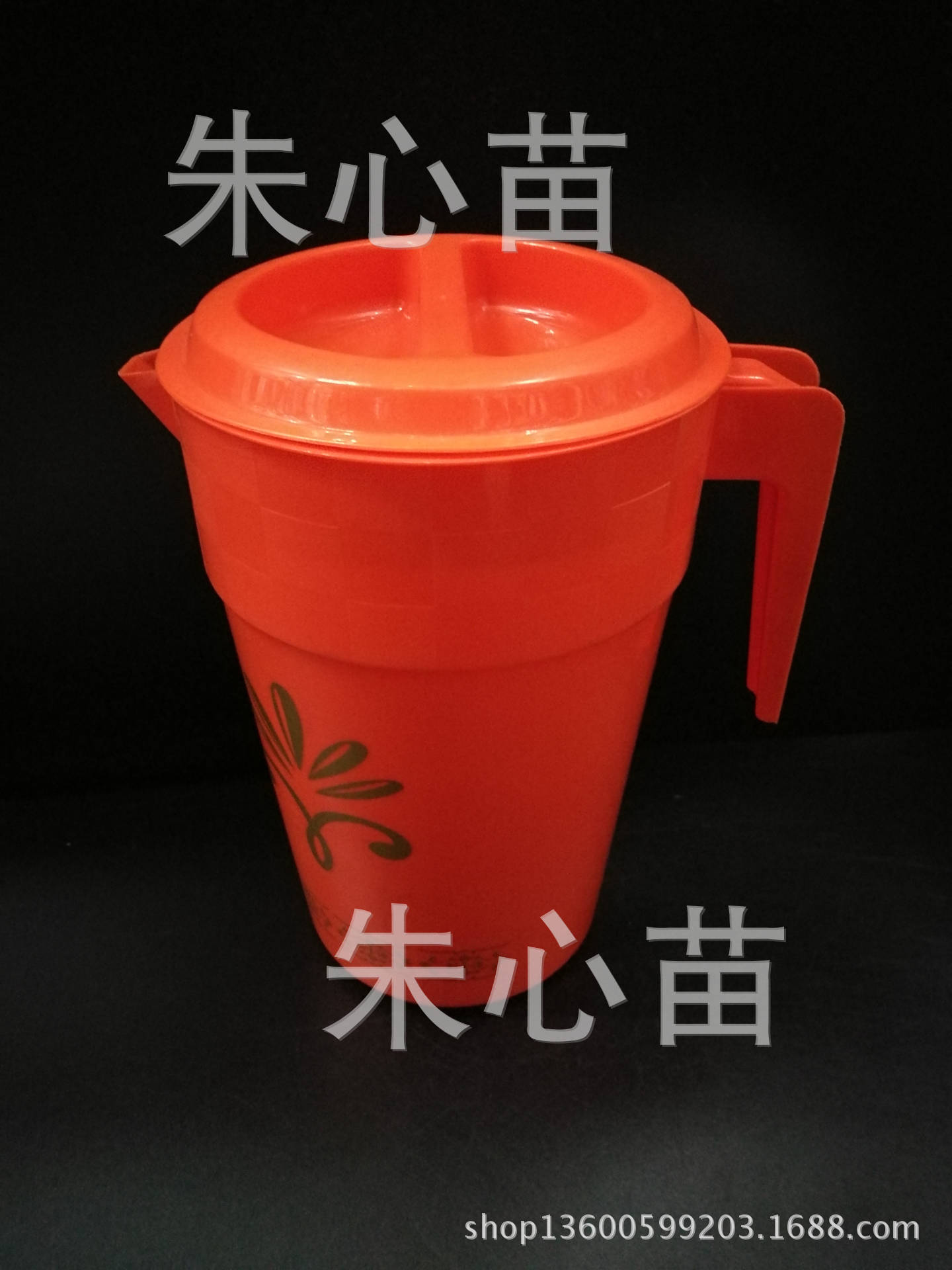 厂家直销 塑料 水壶 茶水壶 耐热 可拆洗 大容量水壶带盖