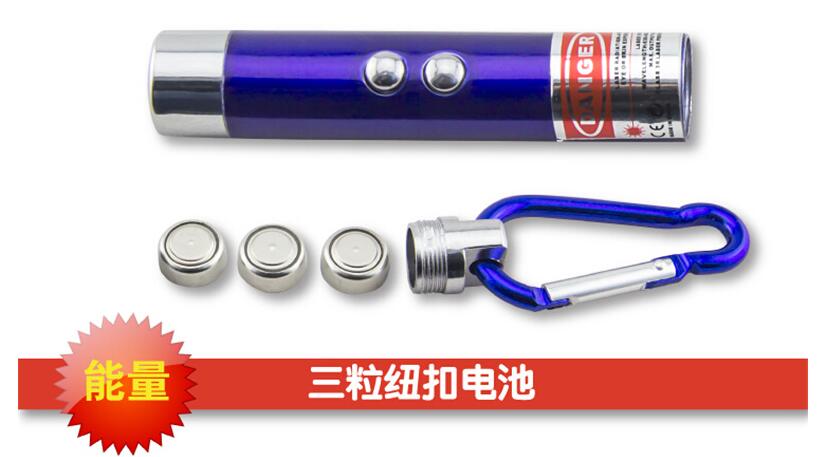 Factory direct sales of 3-in-1 mini laser light, keychain light, mountaineering buckle and small flashlight Application Scenario