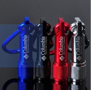 Mini LED flashlight, Columbia flashlight, night light, mountain climbing key light, factory direct sales