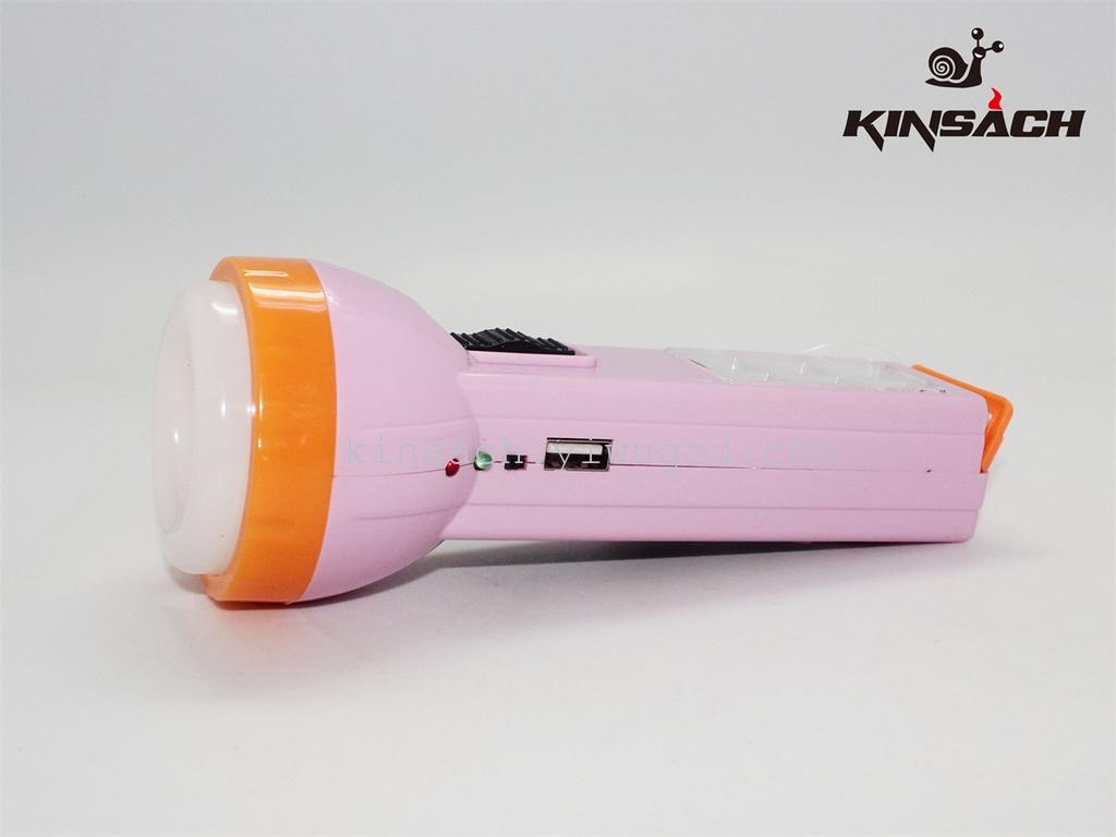 Jinsha Poly supply wholesale solar flashlight 2388A flashlight