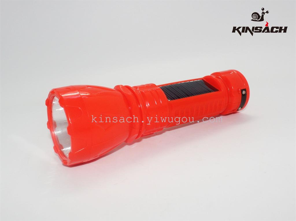 Jinsha Poly LED lighting flashlight solar flashlight 528 flashlight