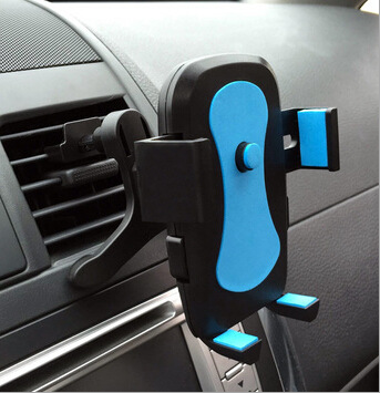 车用出风口手机支架360度旋转自动锁手机架汽车用品产品图