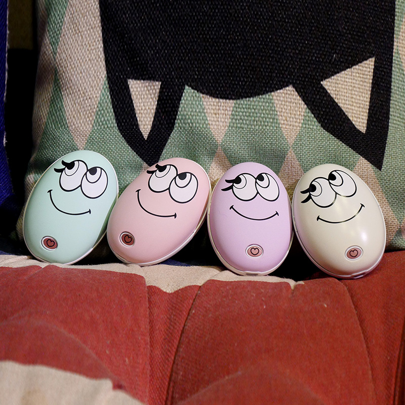 Pistachio hand Warmer Cartoon portable USB mini charging mobile power heating hand warmer
