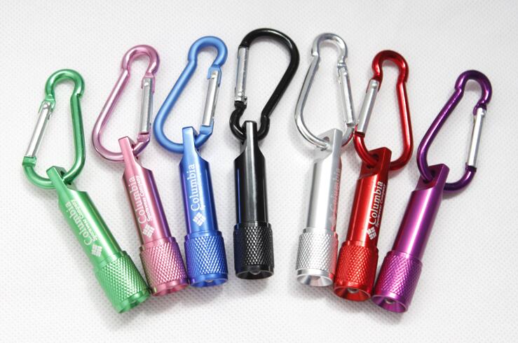 Mini LED flashlight, Columbia flashlight, night light, mountain climbing key light, factory direct sales details Picture
