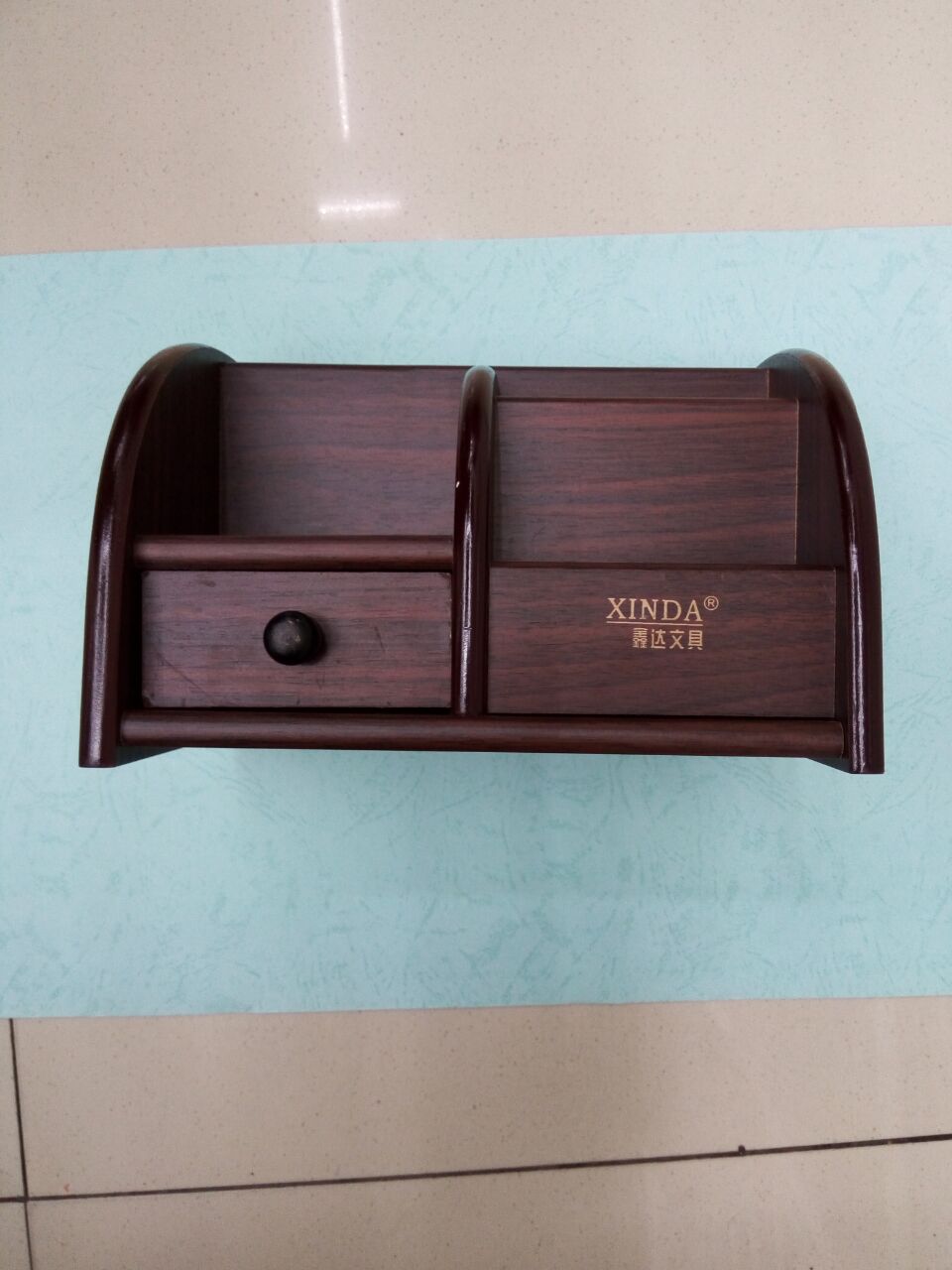 Xingda wooden office pen holder