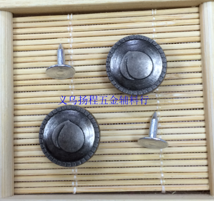 I-Button 17# Engraved English Sp68g Tin Alloy Specification drawing