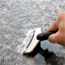 High-grade stainless steel material, sturdy and durable. Snow shovel, car window de-icing device, car snow shovel, essential winter car safety products, other car safety products