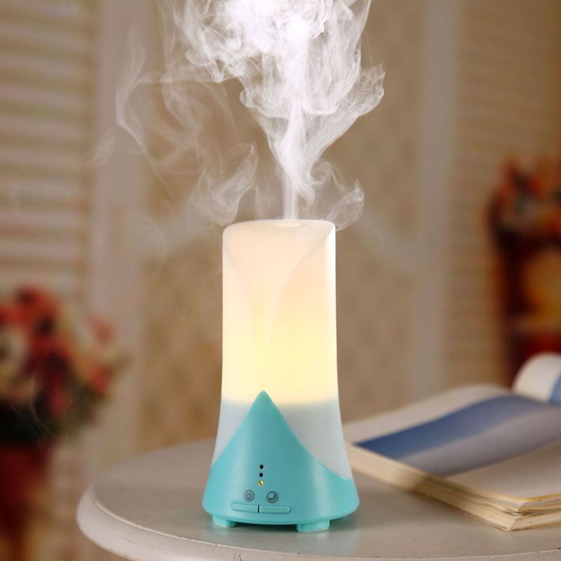 Liyang ultrasonic aromatherapy machine air purifier mini luminous light household humidifier details Picture
