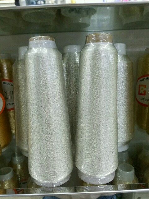 75D Japanese silver gold and silver line