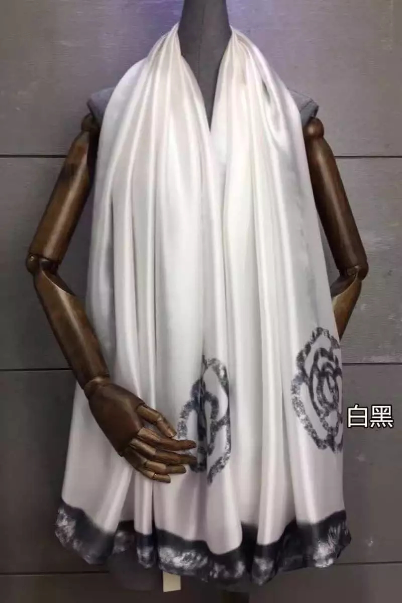 风之尚新丝缎围巾长巾