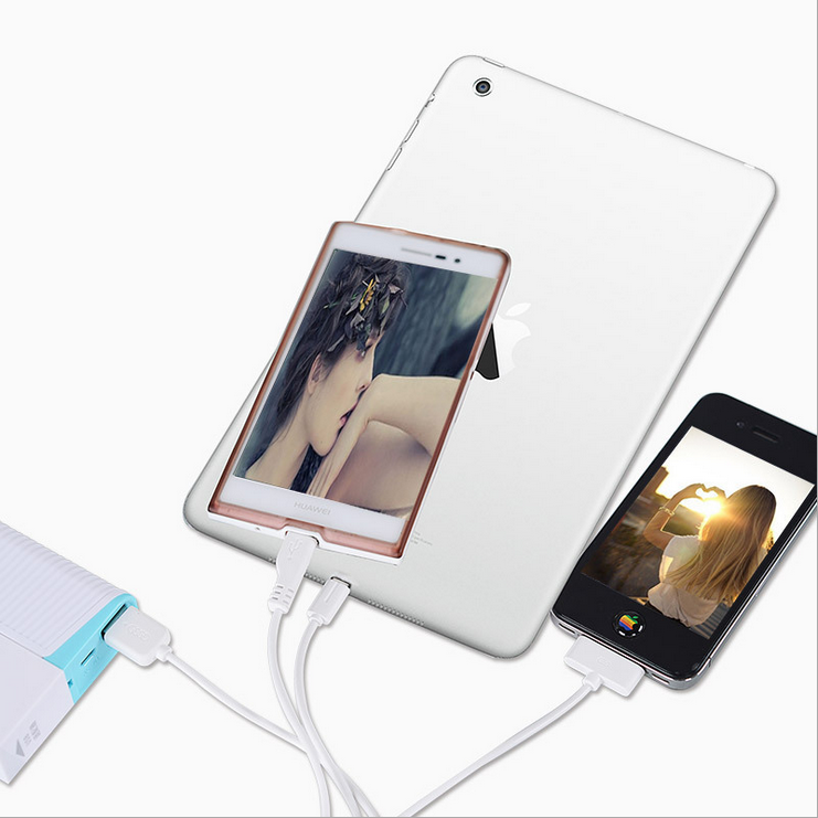 智能手机快速一拖三充电线V8/4G/5G/6G三合一手机充电产品图