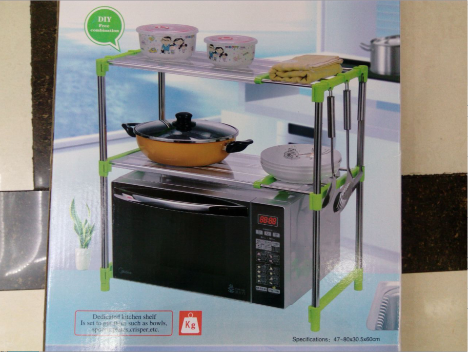 微波炉架 厨房多功能置物架