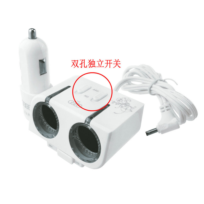 车载手机充电器实物图