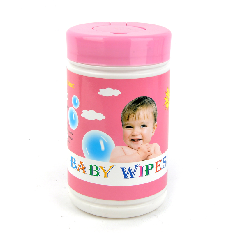 Baby cleaning wet wipes, baby wet tissues, baby wet wipes, baby bucket wet wipes, hand and mouth wet wipes details Picture