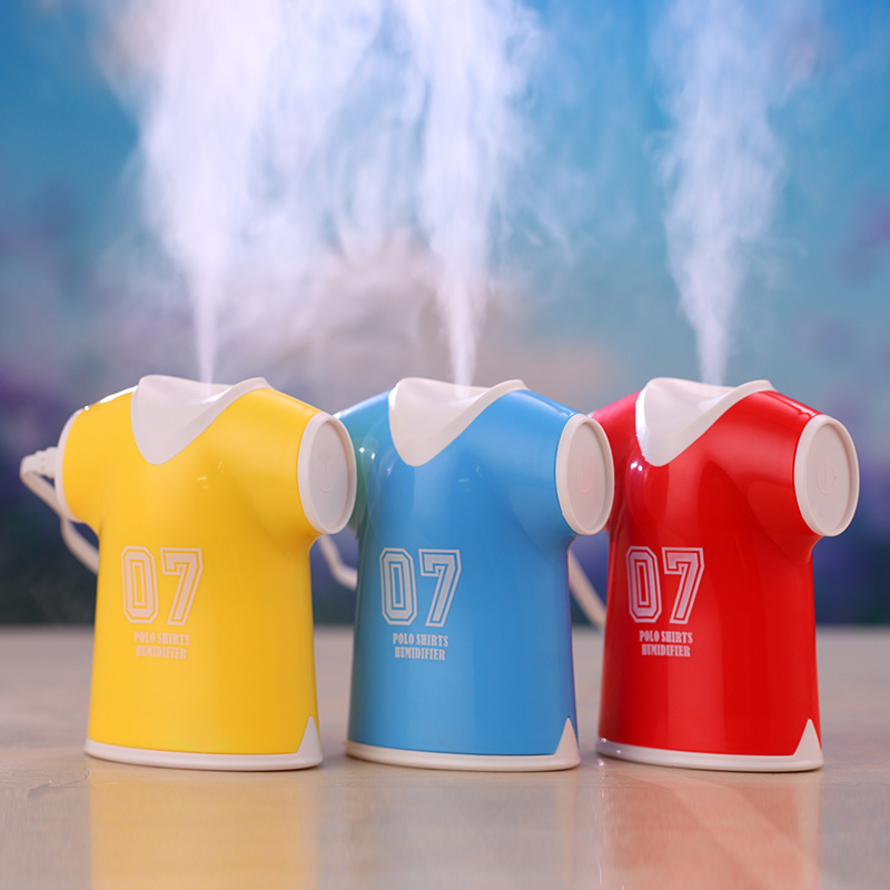 Jersey humidifier Air USB mini purifier ultra quiet water refill meter for home use full figure