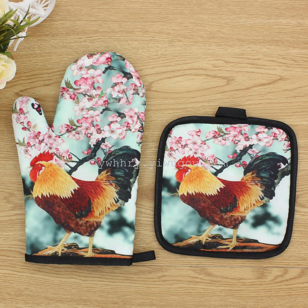 防烫手套硅胶/微波炉隔热/促销品细节图