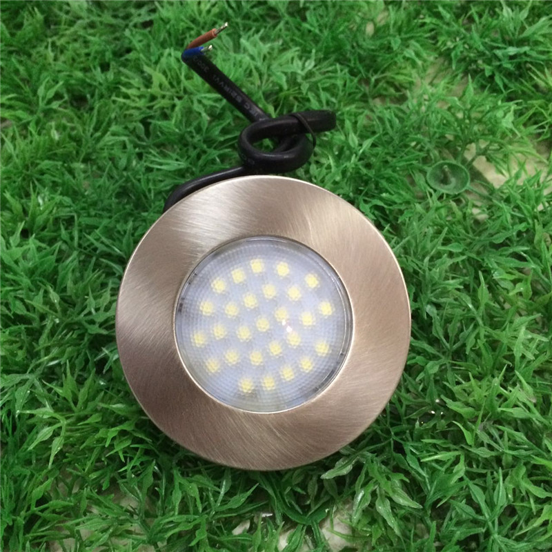 High-grade embedded LED round spotlights, 220V cabinet lamp, wine cabinet lamp 1.5W