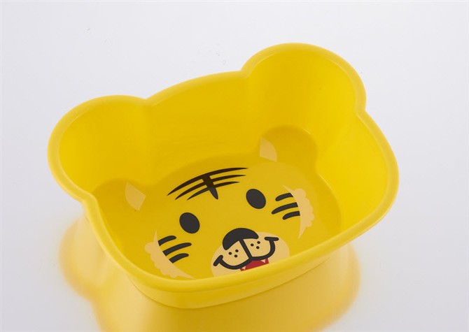 批发儿童脸盆 卡通面盆 洗手盆 水果盆塑料洗漱盆 4色入