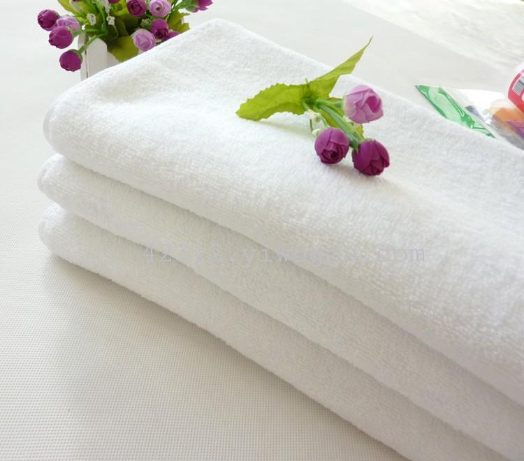 Direct sales from the towel manufacturer, with 80G pure cotton white high-end bath towels specially designed for hotels available in stock Application Scenario