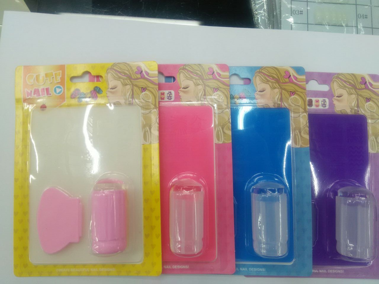 印花模板 美甲用品 亚克力板 印章刮刀全套 新款