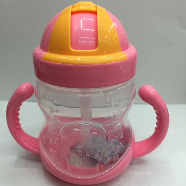 宝宝学饮杯 儿童水杯 吸管杯 婴儿防漏水杯 学生喝水水壶
