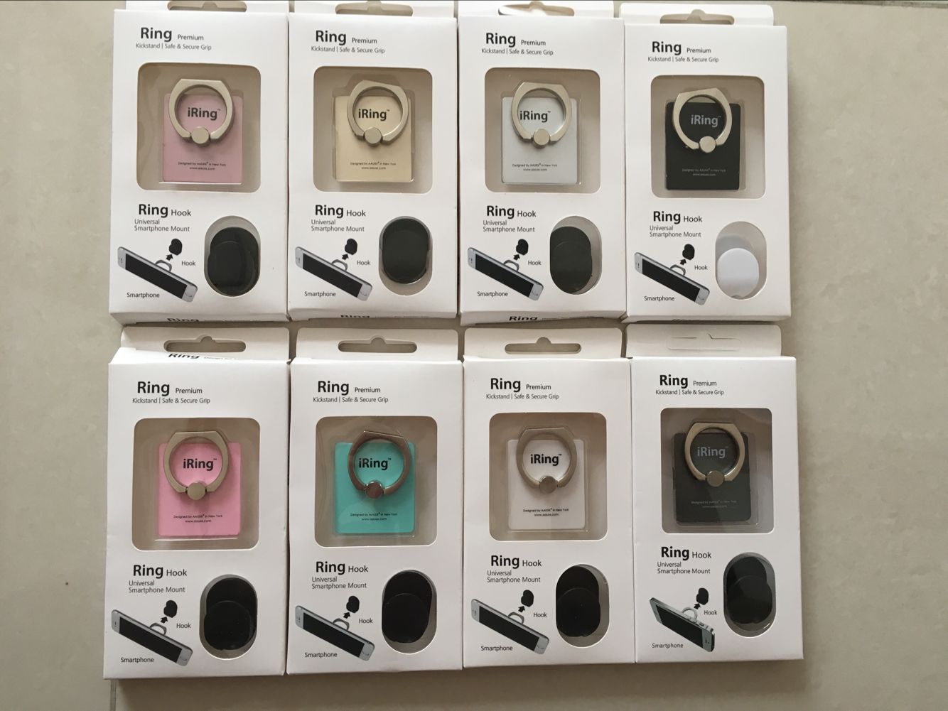 手机指环 金属指环扣 车载支架 手机支架 防摔指环扣图