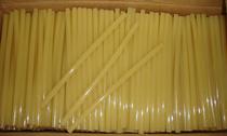 Hot glue stick, yellow stick, transparent yellow stick