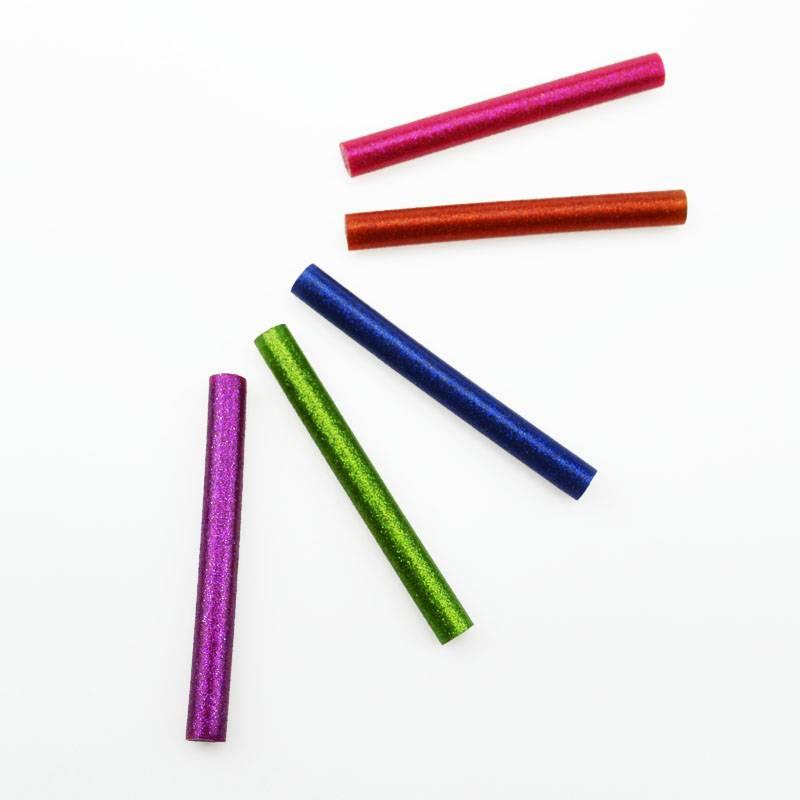 Color hot melt glue stick 7mm hot melt glue strip Plastic hot melt glue stick for manual hot melt glue gun