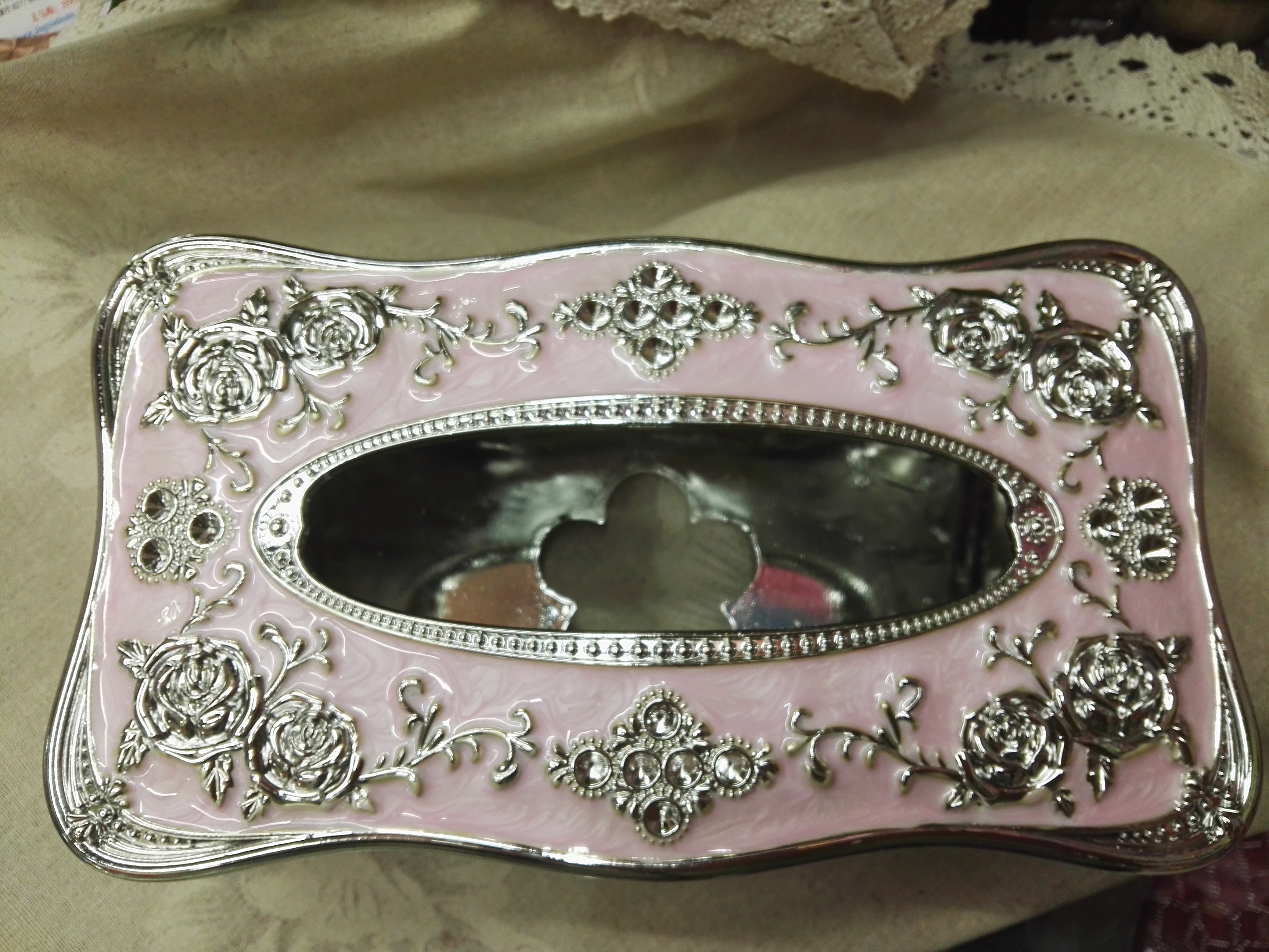 亚克力纸巾盒 面巾纸盒细节图