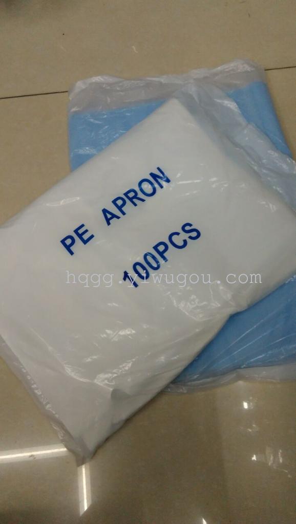 PE一次性围裙，颜色尺寸可以定做产品图