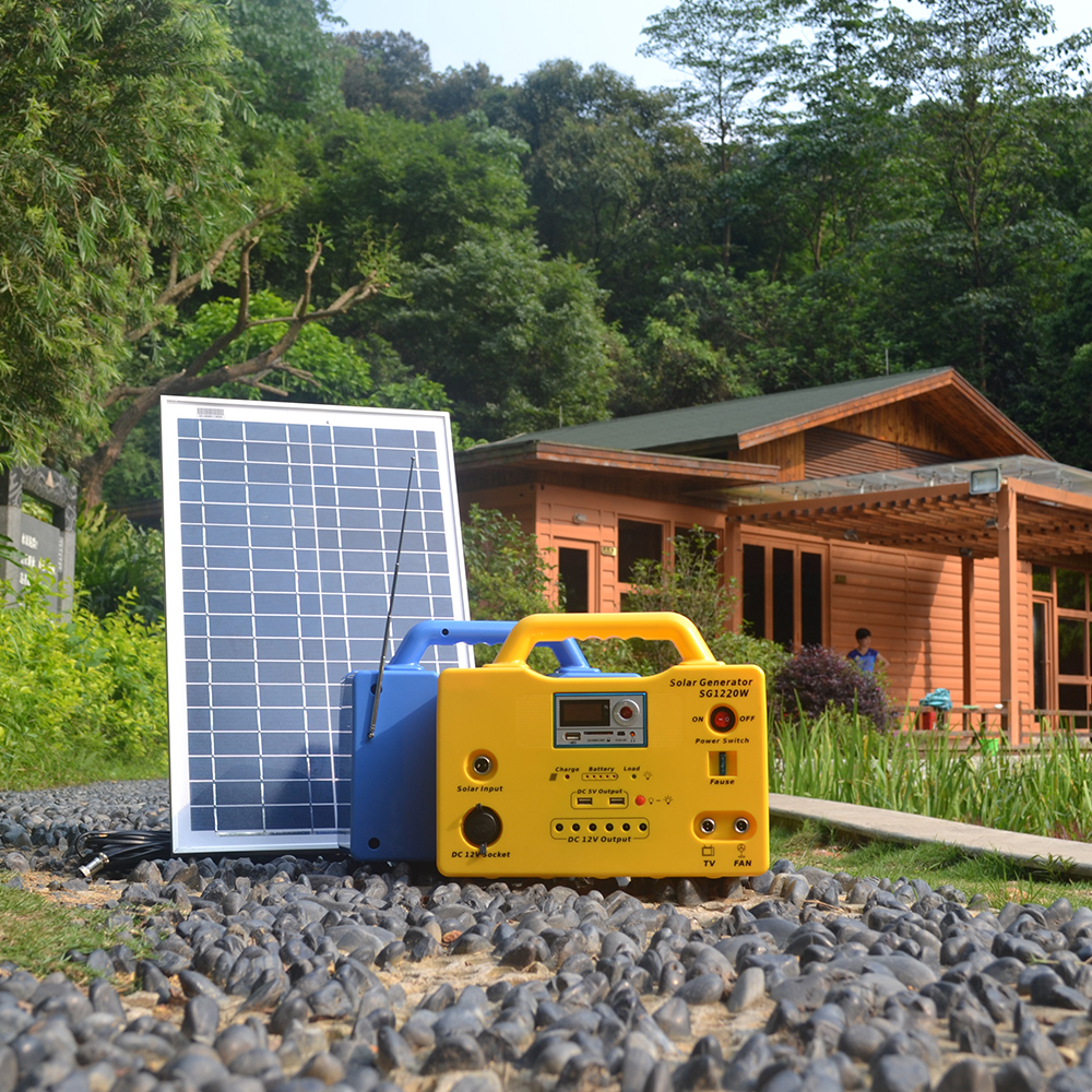 Solar power system Solar power system for home use small portable camping solar lamp lighting