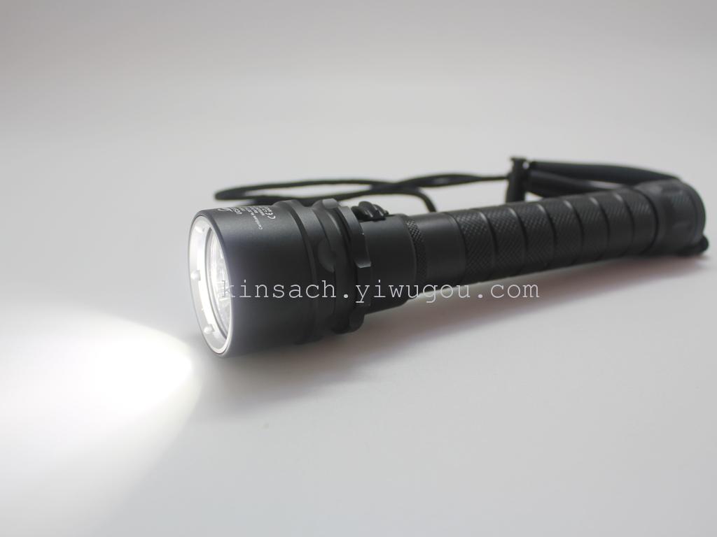 Beijing sand gather adjustable brightness strong baldheaded light wholesale cargo 3 T6 flashlight