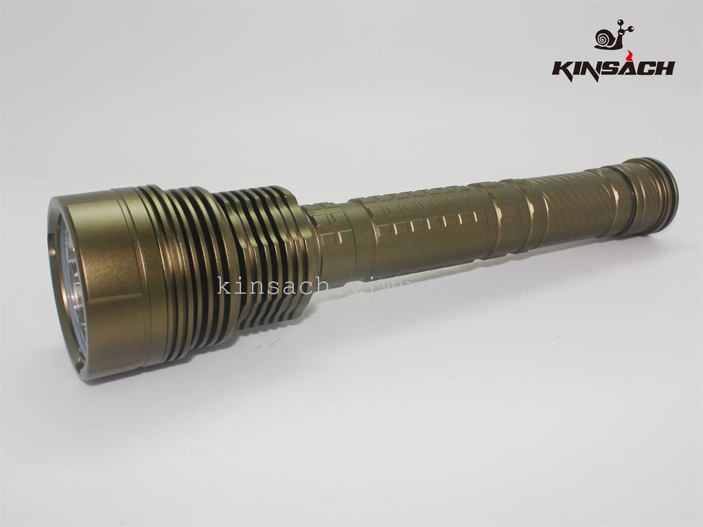 Jinsha gather flashlight night fishing flashlight rechargeable flashlight foreign trade 7 lights diving light flashlight