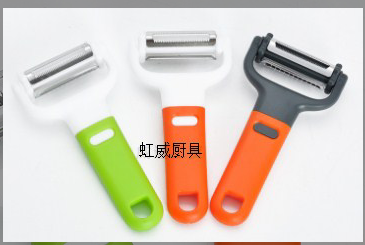 双色可旋转多用刨 削皮刀 蔬果瓜刨 多功能削皮刀细节图