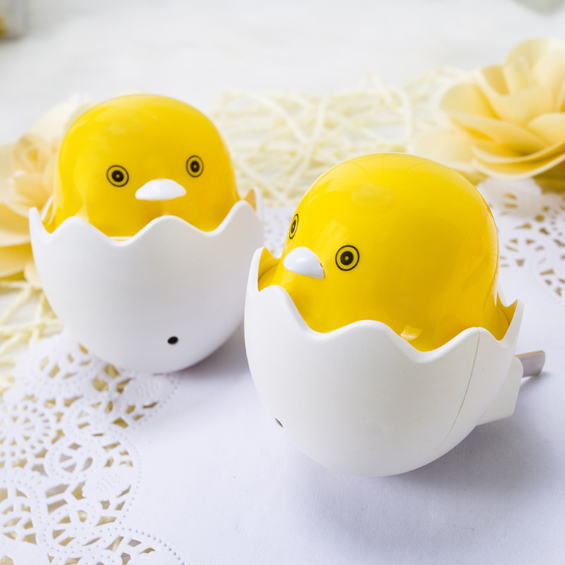 Small yellow duck night light, light control induction night light new strange creative home small products manufacturers direct sales