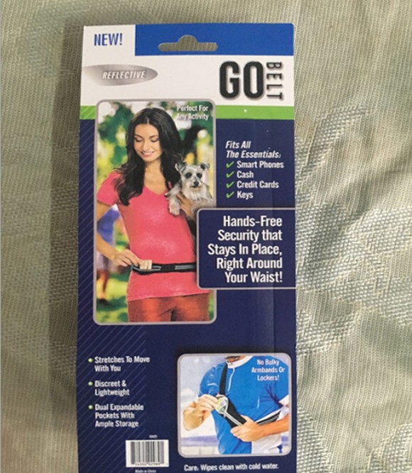 TV GOBELT腰包户外运动背袋包 户外便携防水腰带拉链包产品图