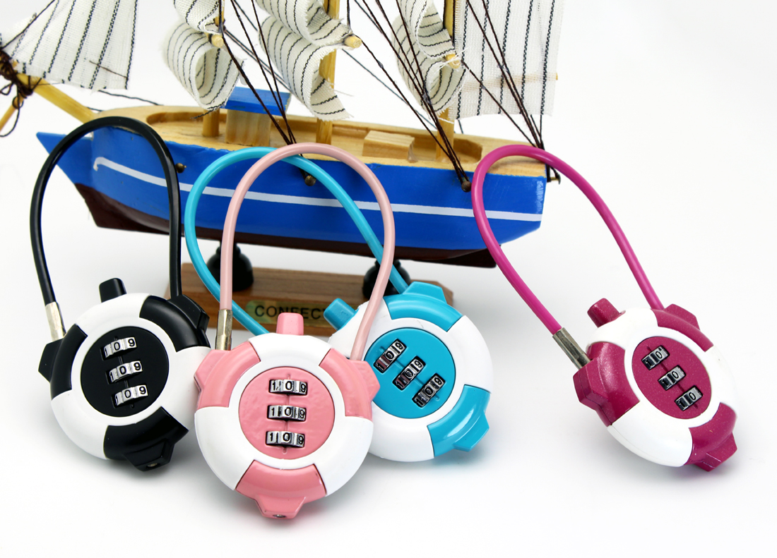 Cute Mini Craft Promotional Combination Lock  Promotional Locks thumbnail
