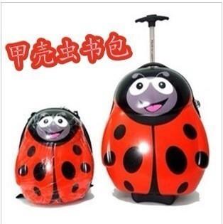 卡通学生 儿童子母旅行箱包 拉杆箱 儿童背包