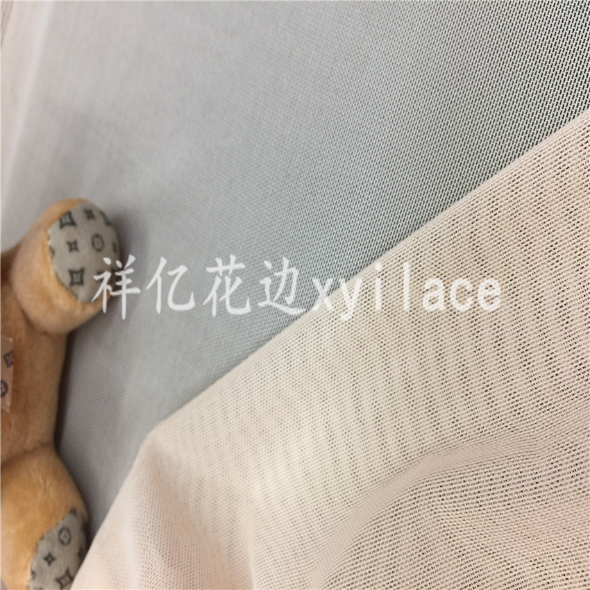 厂家直销40D锦氨纶网布蕾丝花边 弹力网布
