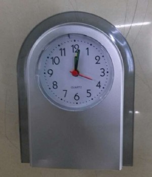 Electronic alarm clock Gift alarm clock advertisement Alarm clock black silver 2 colors thumbnail