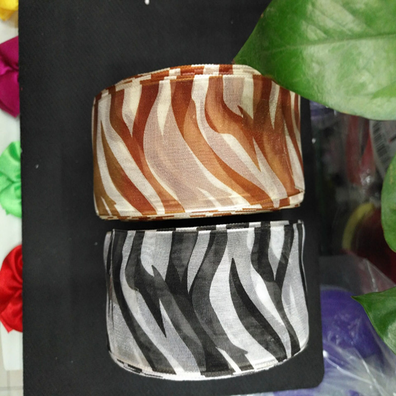 12 cm 4 cm print zebra print hilo con ropa sombreros lazo hilo con accesorios