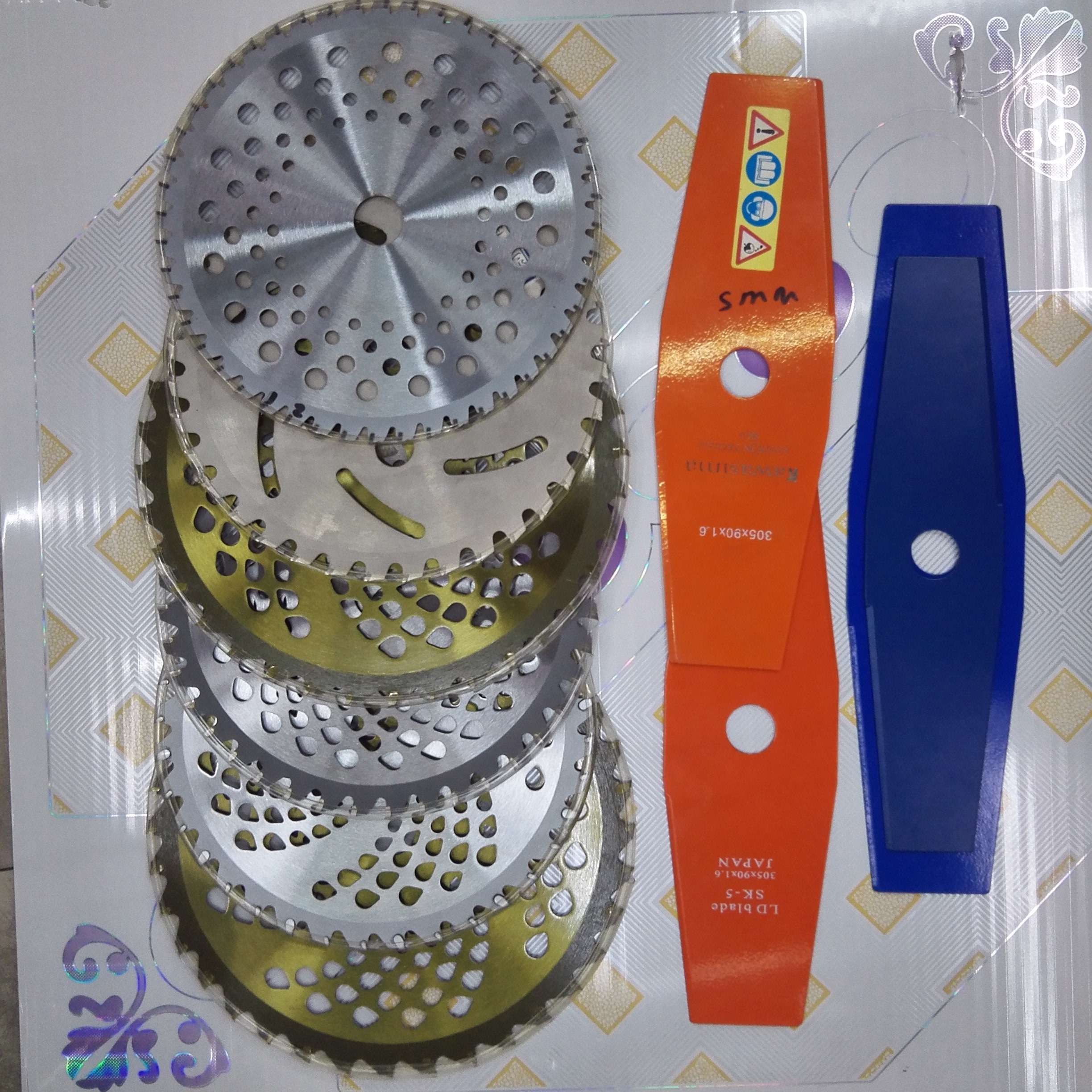 割草片 割草机刀片 园林锯片 各种割草片 新款产品细节图