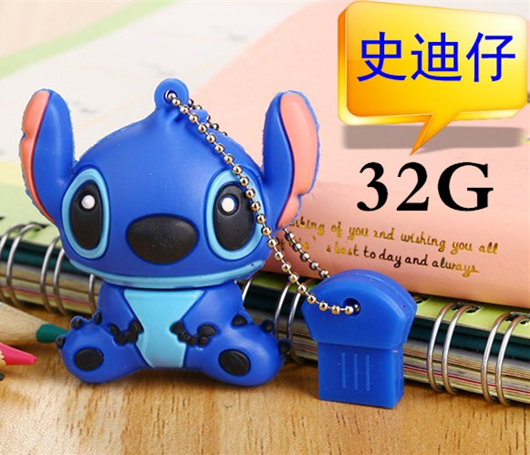Creative Cartoon Minions USB flash drive 32G high-speed waterproof cute mini USB flash drive 32G details Picture