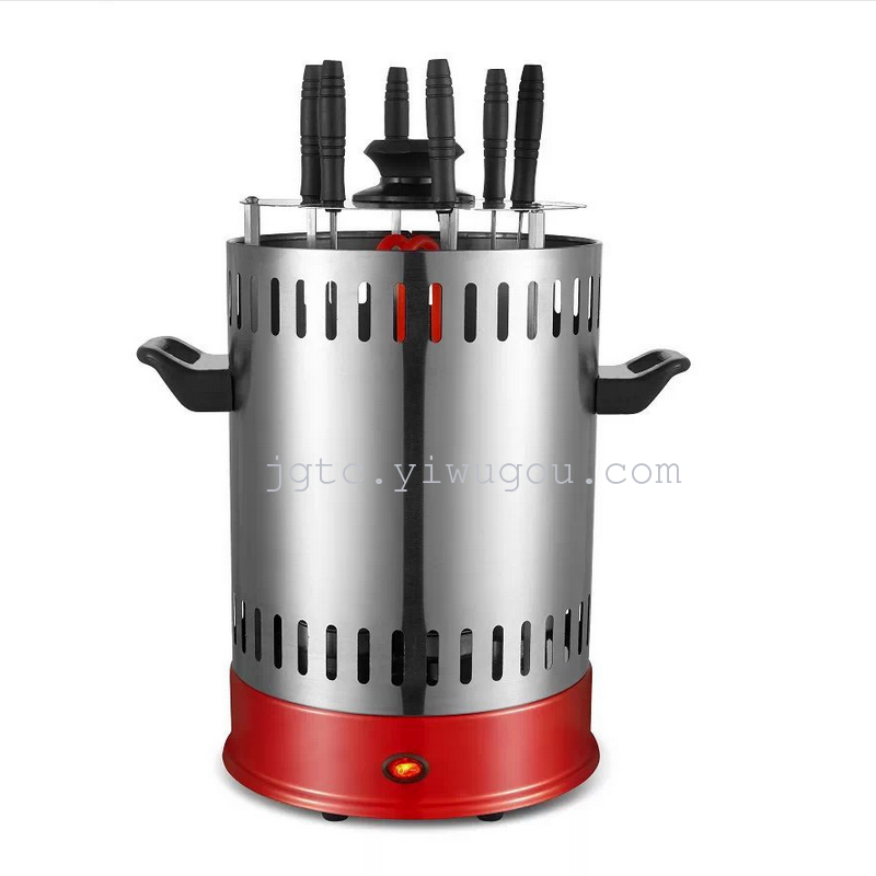 Korean smokeless barbecue machine household 360 degree automatic rotating electric oven thumbnail